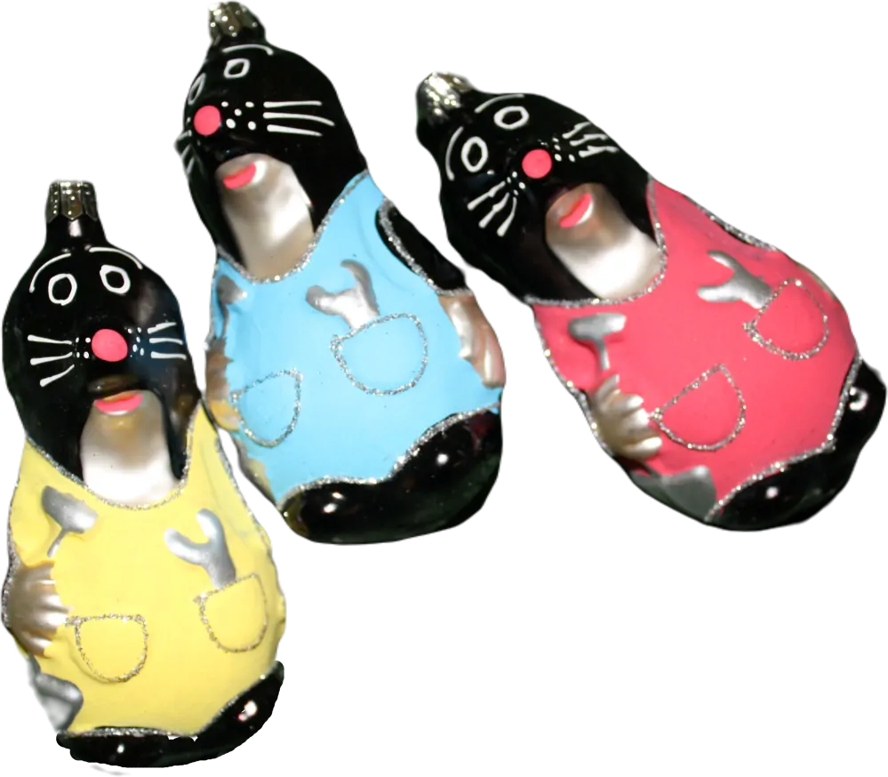krtek mix / 10cm / 6ks (2+2+2)