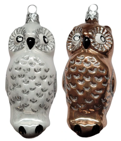 sova velká / 10cm / 4ks (2+2)