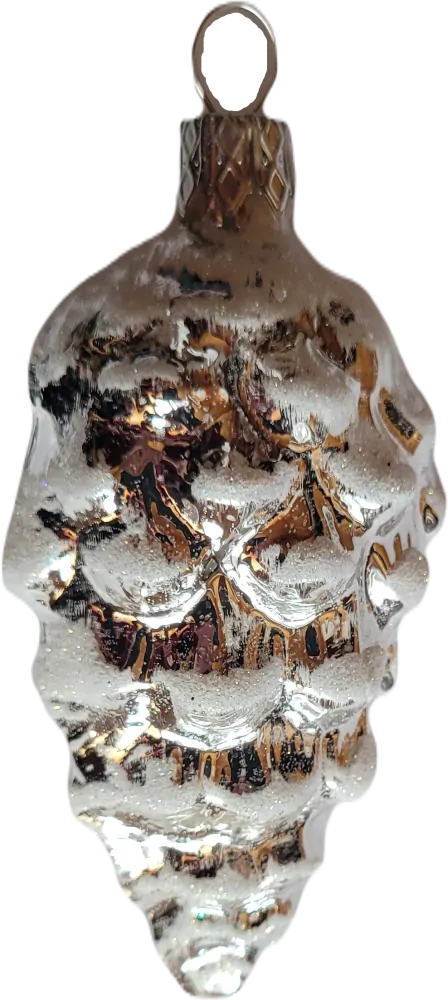 šiška stříbrná / 9cm / 6ks