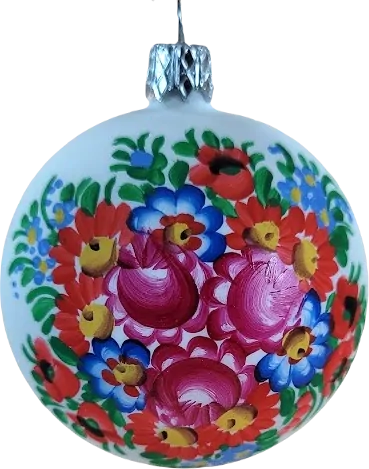 koule pr. 7cm / Chodsko 1 / BÍLÁ / 1ks