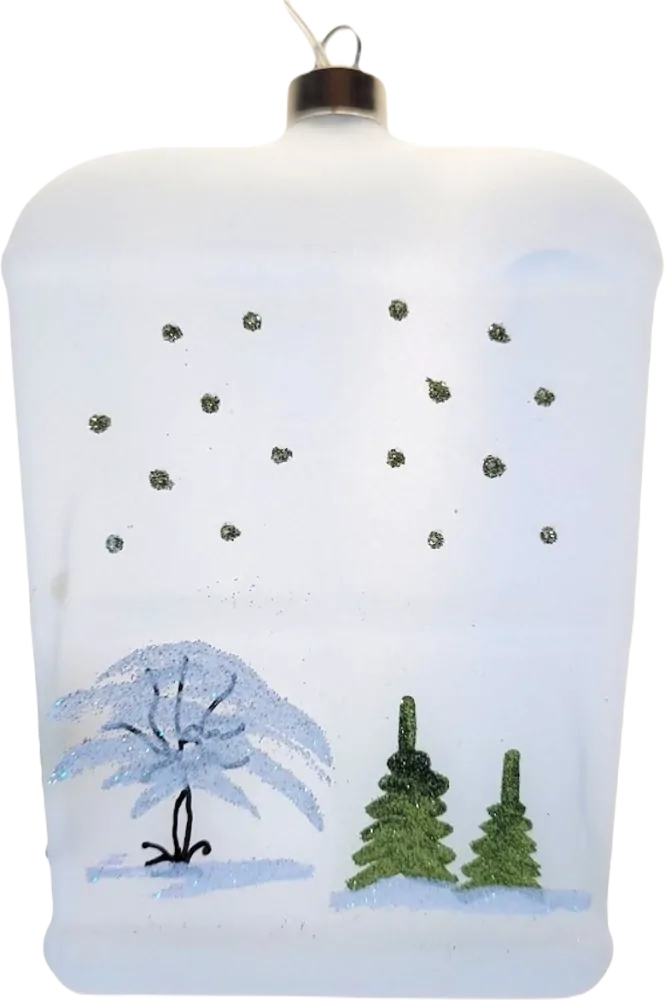 LED lucerna / BÍLÁ / 17cm / 1ks