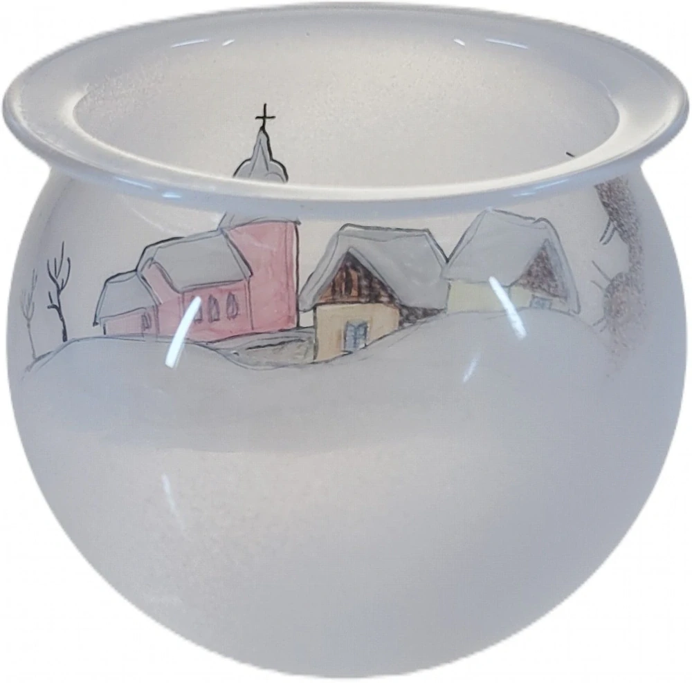 kalich svícen / Staročeská zima / 10cm / 1ks