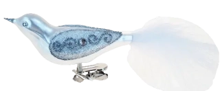 pták / 10,5cm / BÍLÁ / 3ks
