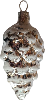 šiška stříbrná / 9cm / 6ks