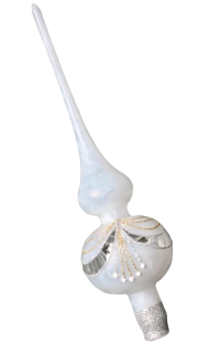 špice pr. 7cm / 2303 / BÍLÝ MRAZOLAK / 1ks