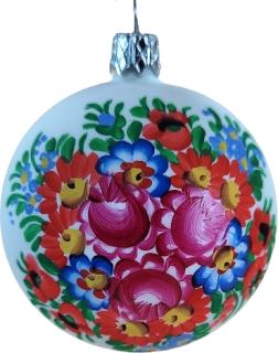 koule pr. 7cm / Chodsko 1 / BÍLÁ / 1ks