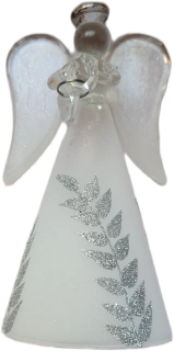 celoroční andílek / STŘÍBRNÝ / 9cm / 1ks