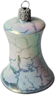 zvonek 5,5cm / 5348 / duha / 6ks