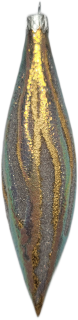 raketa 14x3cm / 5341 / duha fial + zl. / 6ks