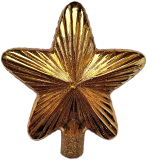 špice hvězda 15cm / 78 / zlatá