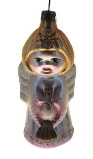 anděl trubka / 9cm / 6ks